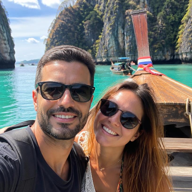 Marta e Rui — Lua de mel na Tailândia